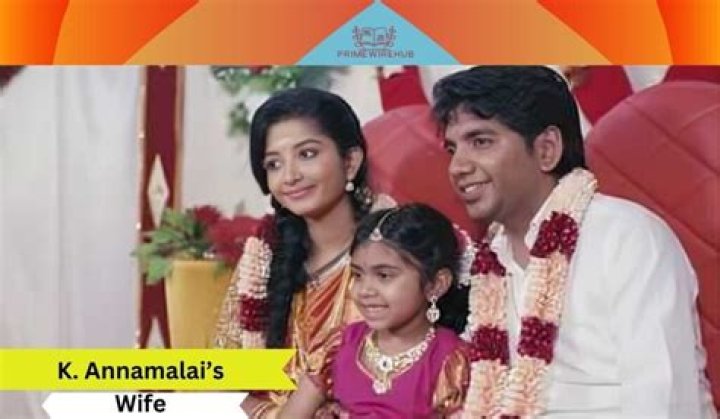 The Untold Story Of Annamalai Wife Family