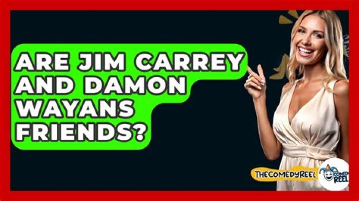 Are Jim Carrey and Damon Wayans Friends? Unpacking a Comedy Connection