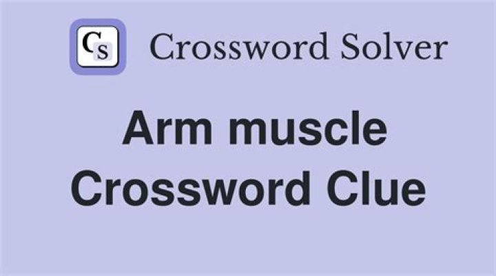 Arm Muscle Crossword Clue: The Ultimate Guide to Solving and Understanding