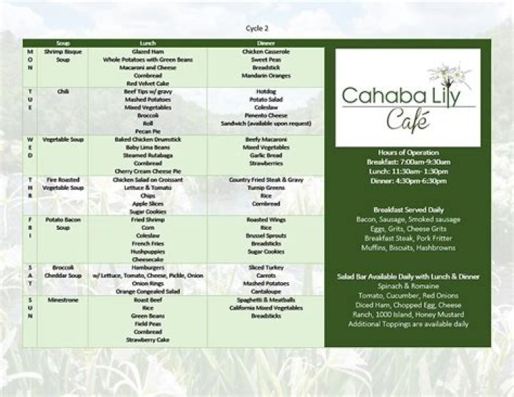 Unveiling The Culinary Delights And Community Spirit Of Cahaba Lily Cafe