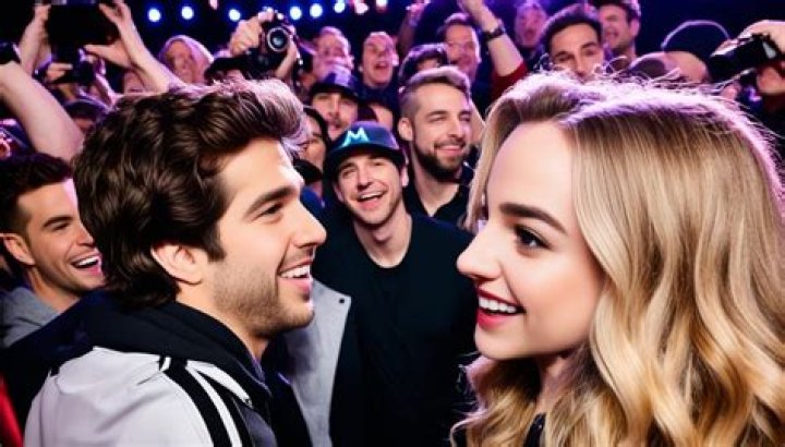 David Dobrik And Sabrina Carpenter's Captivating Connection