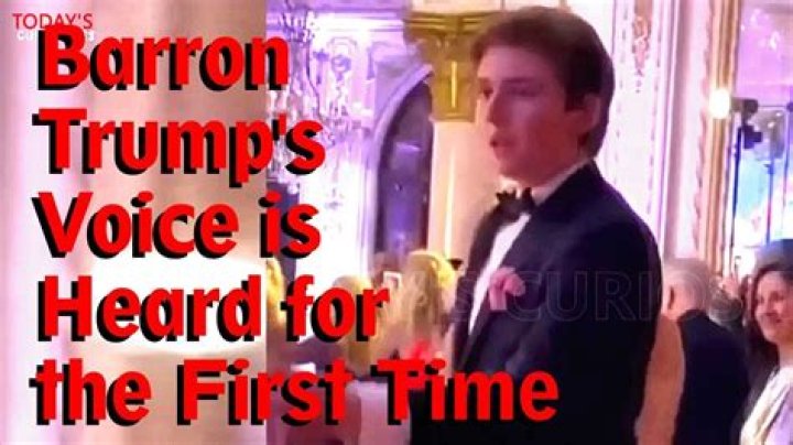 Does Barron Trump Sing? Exploring the Musical Talents of Donald Trump's Youngest Son