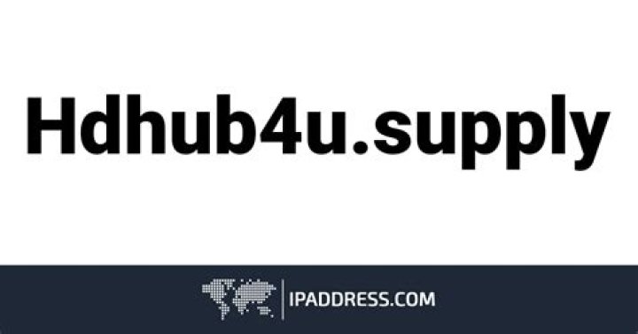 HDHub4U Supply: Your Ultimate Guide to High-Quality Media Streaming