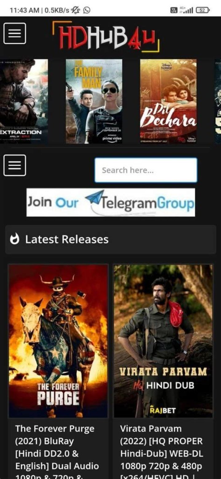 HDHub4U.TV: Your Ultimate Destination for High-Quality Movies and Entertainment