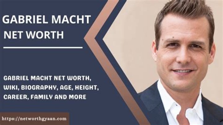 How Much is Gabriel Macht Worth in 2025? A Look at His Financial Journey