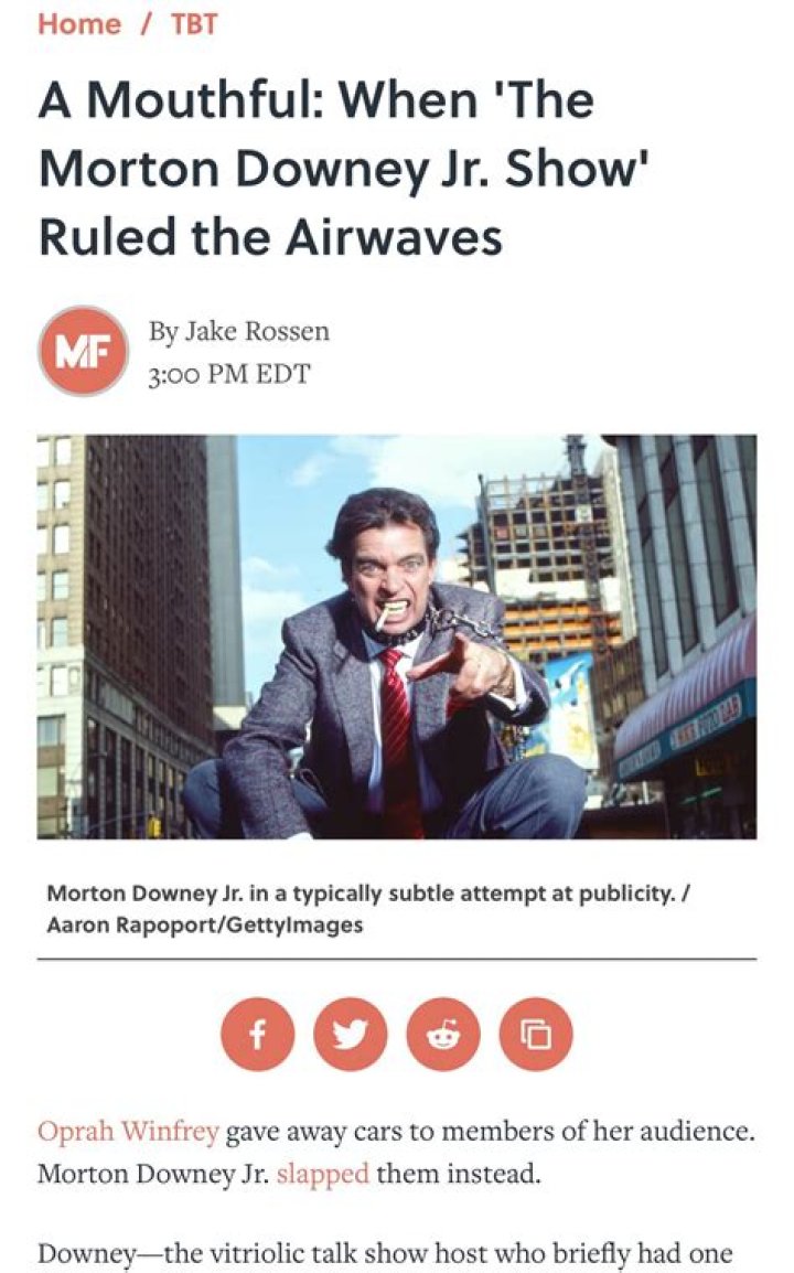 Is Morton Downey Still Alive? Unpacking the Enduring Legacy of the Name "Morton"
