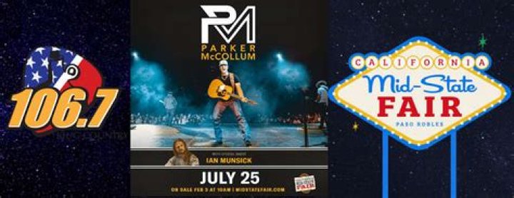 Unveiling The Excitement Of The Parker McCollum Mid-State Fair: A Cultural Extravaganza