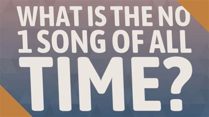 What is the No.1 song of all time? Unraveling Music's Biggest Mystery