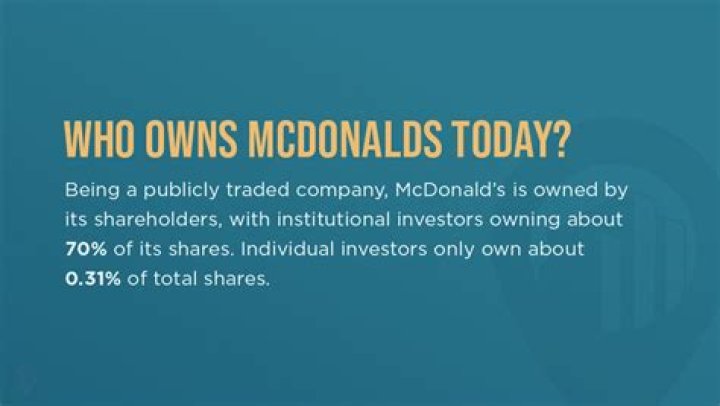 Who Owns McDonald's Today? A Look at Who Holds the Reins of the Golden Arches