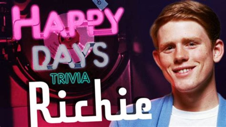 Who Played Richie in Happy Days: A Comprehensive Look at the Iconic Character
